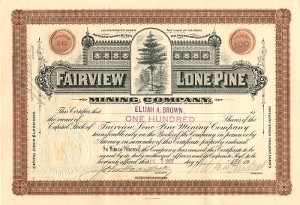 Fairview Lone Pine Mining Co.